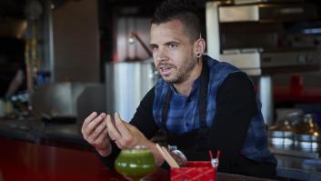 Dabiz Muñoz cumple con la tradición y se pone el vestido de Cristina Pedroche