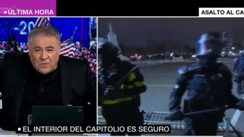 La inusual imagen de García Ferreras en laSexta: se vio en sus pies