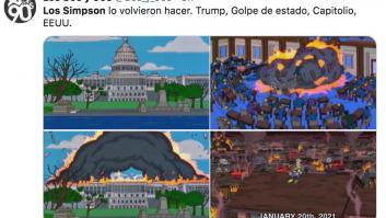 Las escenas de Los Simpson que se han vuelto virales tras el asalto al Capitolio