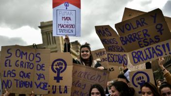 Absueltos tras colgar pancartas machistas en los juzgados de violencia sobre la mujer