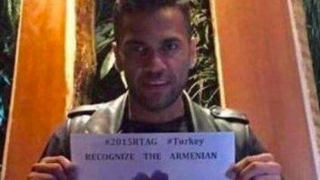 Alves se solidariza con el genocidio armenio y luego se disculpa