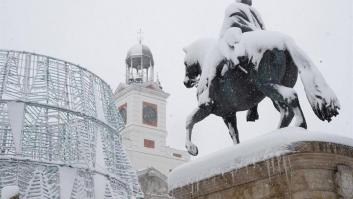 Indignación por las imágenes que se han visto en la Puerta del Sol en pleno temporal