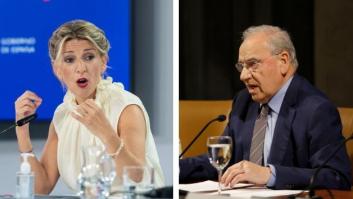 Alfonso Guerra habla en estos términos de Yolanda Díaz: otra cosa no, pero claro sí ha sido