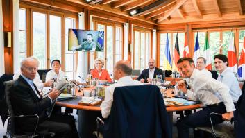 El G7 promete endurecer las sanciones contra Rusia y le ofrece "apoyo ilimitado" a Zelenski