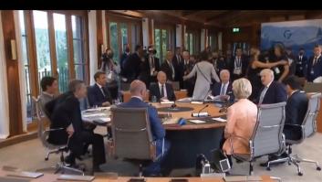 Los micros 'cazan' esta conversación de los líderes mundiales y... bueno, no es lo que podría esperarse