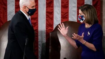 Pelosi da 24 horas a Pence para invocar la Enmienda 25 y destituir a Trump de su cargo