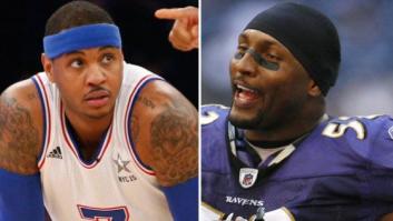 Carmelo Anthony y Ray Lewis piden el fin de los disturbios en Baltimore