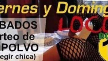 Investigan a un club de alterne de Murcia por sortear "un polvo"