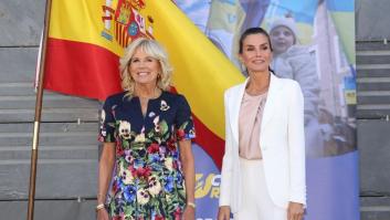 El inesperado comentario que Jill Biden le hace a Joe Biden cuando éste conoce a Letizia
