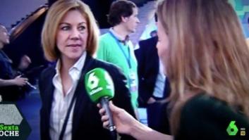 El tenso momento entre Cospedal y esta reportera de LaSexta
