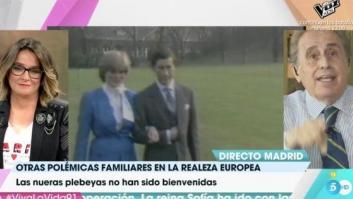 La reprimenda de Toñi Moreno a Jaime Peñafiel por llamar desequilibrada a Diana de Gales