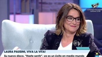 El comentario de Laura Pausini que ha dejado a Toñi Moreno con esta cara