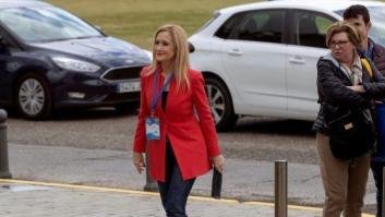 Cifuentes, "por supuesto" siente el respaldo del PP: "Si no, no estaría aquí"