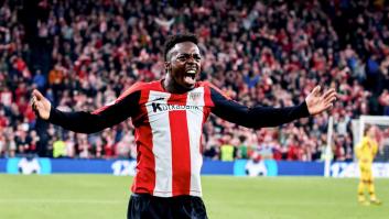 El tuit de Iñaki Williams minutos después de eliminar al Barça: imposible decir más con menos