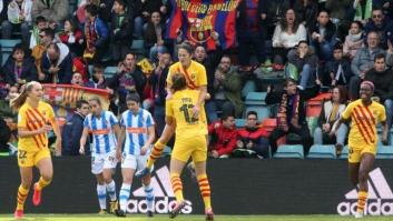 El Barça, campeón de la Supercopa femenina tras arrollar a la Real Sociedad (1-10)