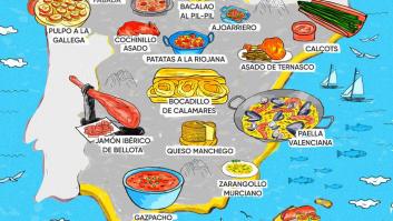 Donde fueres... ¡come lo típico! Seis mapas gastronómicos de Europa
