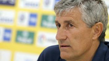 Setién: "Araujo tiene un problema con el que no puede, y tiene que salir"