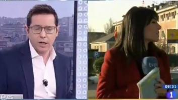 La tremenda pillada a una reportera de 'Los Desayunos de TVE' en pleno directo