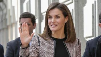 La primera aparición de la reina Letizia tras su rifirrafe con doña Sofía