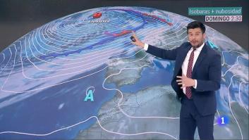 "Excepcional": el insólito momento vivido durante la previsión del tiempo de La 1