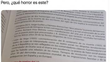 Sorpresa generalizada por cómo ha presentado un libro de texto a los poetas de la Generación del 27