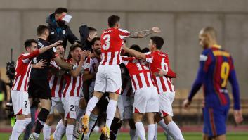 El Athletic se lleva la Supercopa al ganar al Barça (2-3) en la prórroga