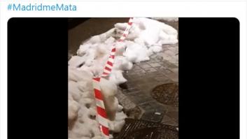 Mamen Mendizábal clama al cielo al mostrar lo que se han encontrado en una calle de Madrid