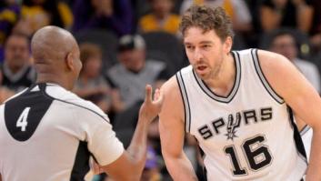 Pau Gasol se fractura la mano izquierda durante el calentamiento