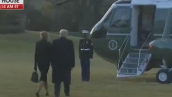 ¿No falta algo en esta escena de Trump? El detalle en el que se han fijado miles de personas