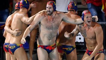 La selección masculina de waterpolo, campeona del Mundo tras ganar en los penaltis a Italia