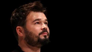 Rufián sorprende a muchos con su respuesta a las palabras de Sacristán sobre los presos políticos