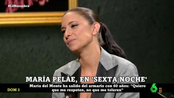 María Peláe responde de forma tajante a quien "haya lanzado críticas" a María del Monte
