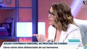 Toñi Moreno regaña a Julián Contreras por no hablarse con sus hermanos
