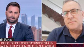 Xabier Fortes (Los Desayunos de TVE), aislado en su casa: "Esperemos que pase pronto esta pesadilla"