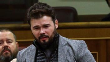 Rufián arrasa en Twitter con su respuesta al discurso de Inés Arrimadas