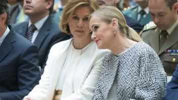 Cospedal, sobre Cifuentes: "A algunos les gustaría conseguir lo que no consiguió un accidente de tráfico mortal"