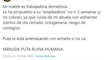 El director de 'La Casa de Papel' estalla al contar la situación de su madre en plena crisis del coronavirus