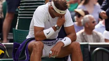 Nadal se retira por lesión, vuelve a pista y las cámaras captan el gesto que hace su rival