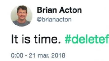 El cofundador de Whatsapp anima a los usuarios a eliminar sus perfiles de Facebook