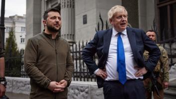 Zelenski expresa a Johnson su "tristeza" en la que será una de sus últimas llamadas oficiales