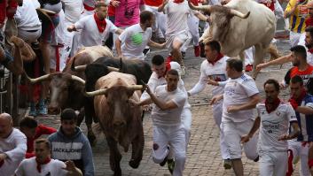 Así ha sido el esperado primer encierro de San Fermín tras dos años de ausencia