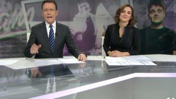 Matías Prats dedica este rap al rapero Arkano en pleno informativo