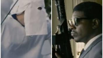 Con un rifle contra el KKK: Así defiende un candidato negro del Partido Republicano el uso de armas