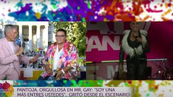 La reacción de María del Monte ante esta pregunta de Boris Izaguirre sobre Isabel Pantoja