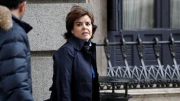 Sáenz de Santamaría critica la actitud "machista" de Torrent: "Me llamó vicepresidenta Soraya"