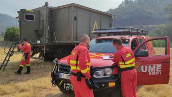 Arden Las Hurdes: cuatro heridos, seis poblaciones evacuadas y al menos 3.500 hectáreas quemadas