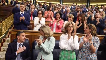 El discurso acerca a la coalición: "satisfacción" en UP y "chute de energía" socialista