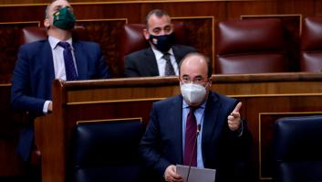 Cataluña ocupa el estreno de Iceta en el Congreso