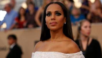 Por qué Kerry Washington llevó un imperdible en el vestido de los SAG 2017