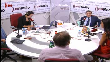 La breve reacción de Villacís cuando Jiménez Losantos le dice "yo te veo en 'Supervivientes'"